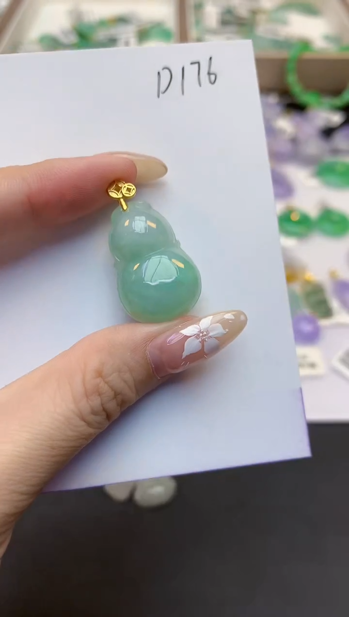 颈饰未镶嵌翡翠天然缅甸a货翡翠