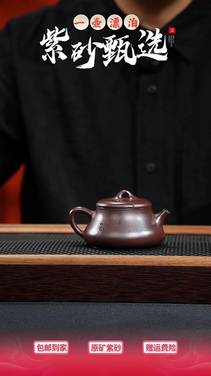 茶壶紫砂 一壶漂泊紫砂茶器1316
