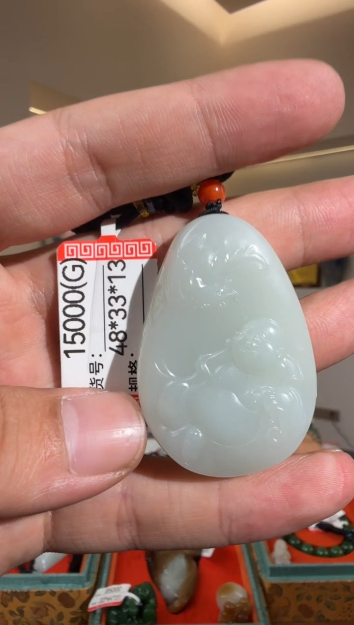 和田玉未镶嵌颈饰G