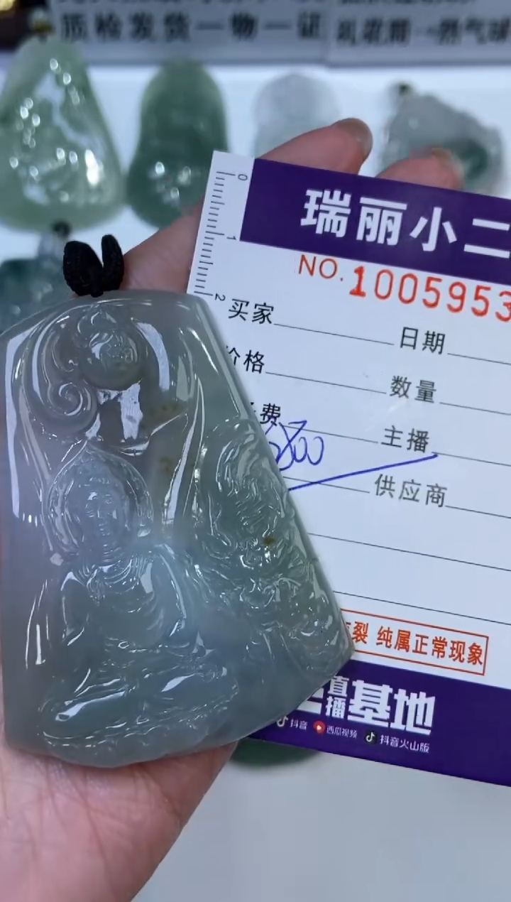 【闪购商品】翡翠颈饰未镶嵌1005953