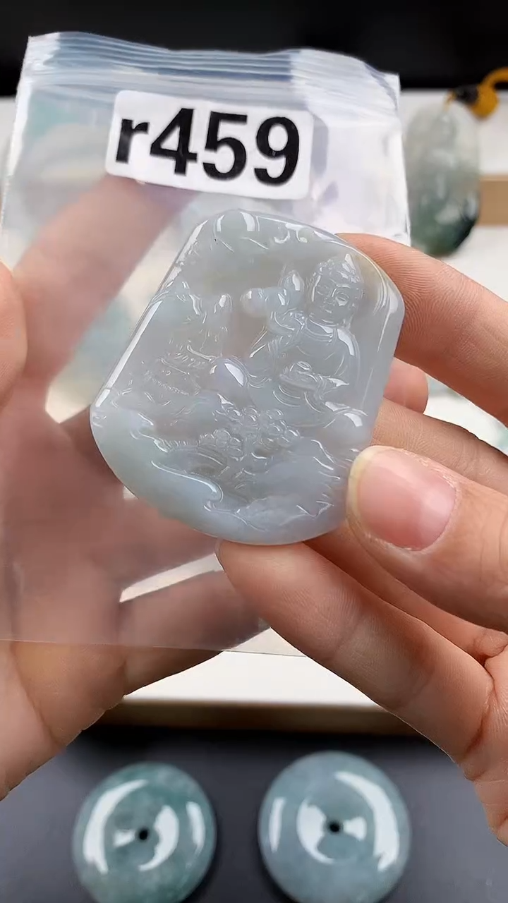 颈饰未镶嵌翡翠天然翡翠吊坠挂件