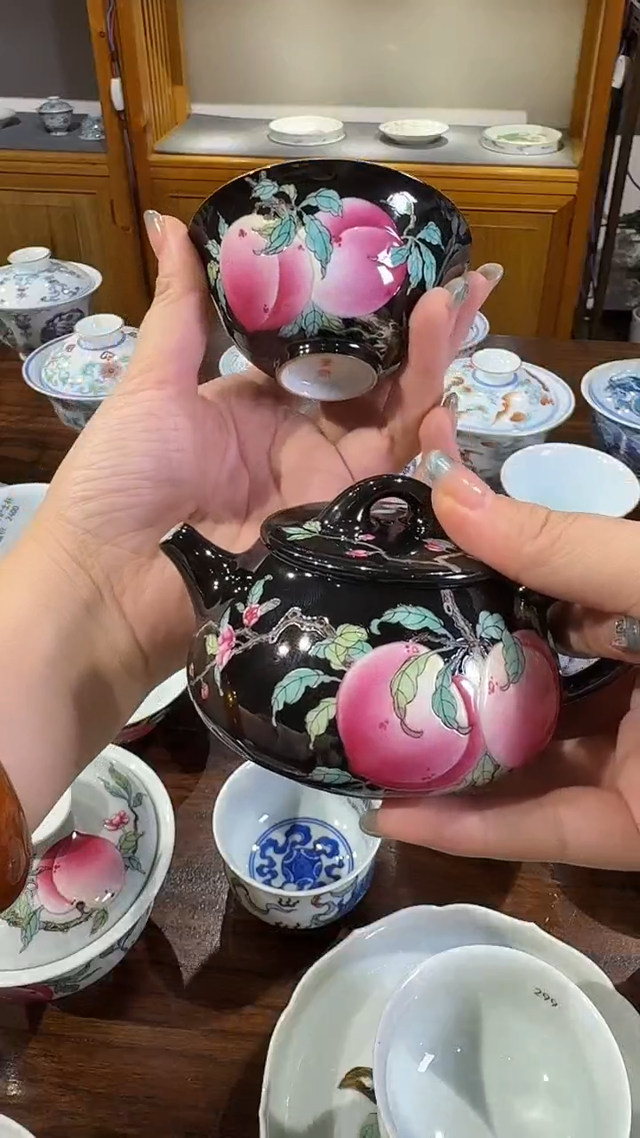 景德镇手工手绘陶瓷杯