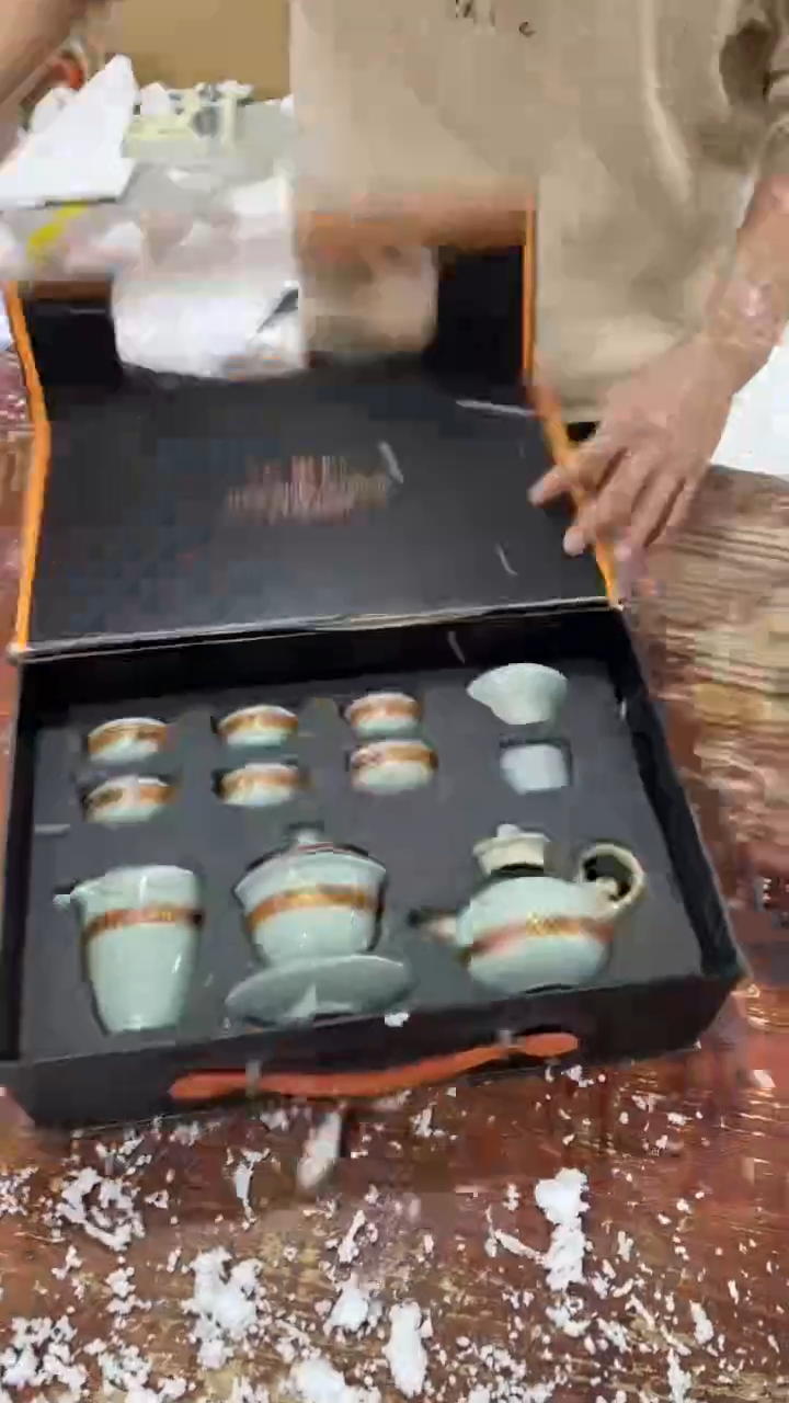 【闪购商品】瓷片黑马茶具严选链接@@LS