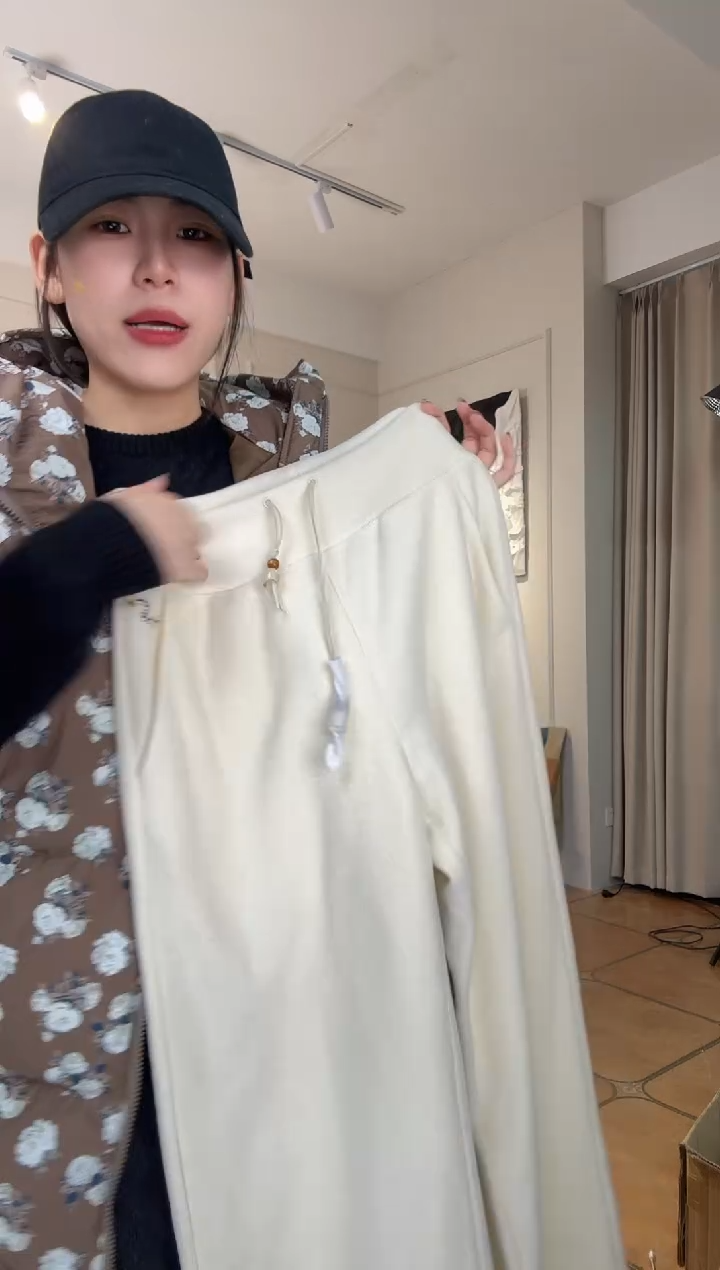 爱*妤设计师品牌白色长裤