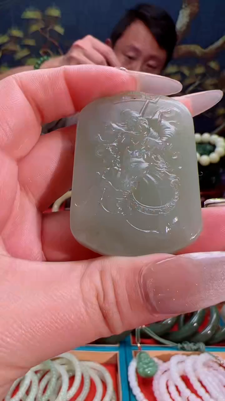 【闪购商品】和田玉吊坠未镶嵌1