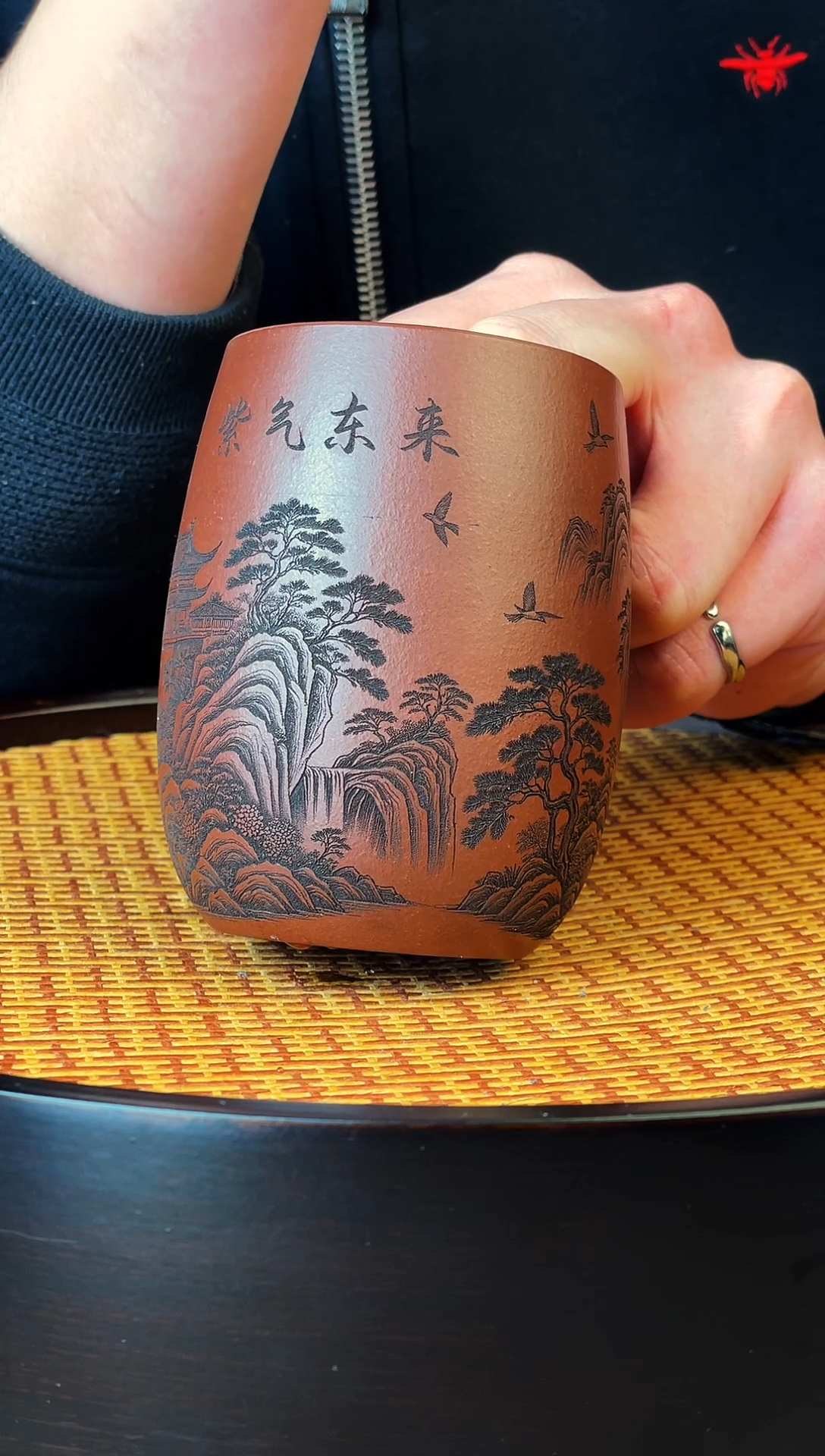 紫气东来  老紫泥  主人杯