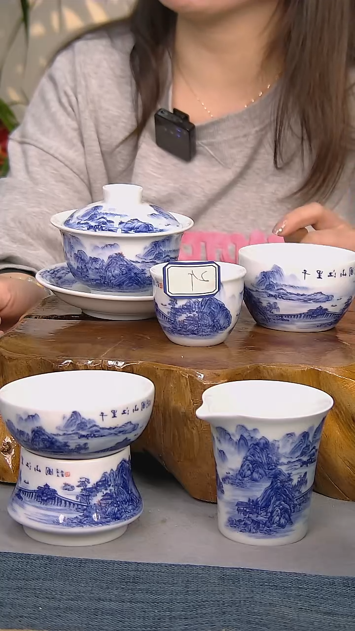 【闪购商品】简装家用款6件套 陶瓷家用茶具系列