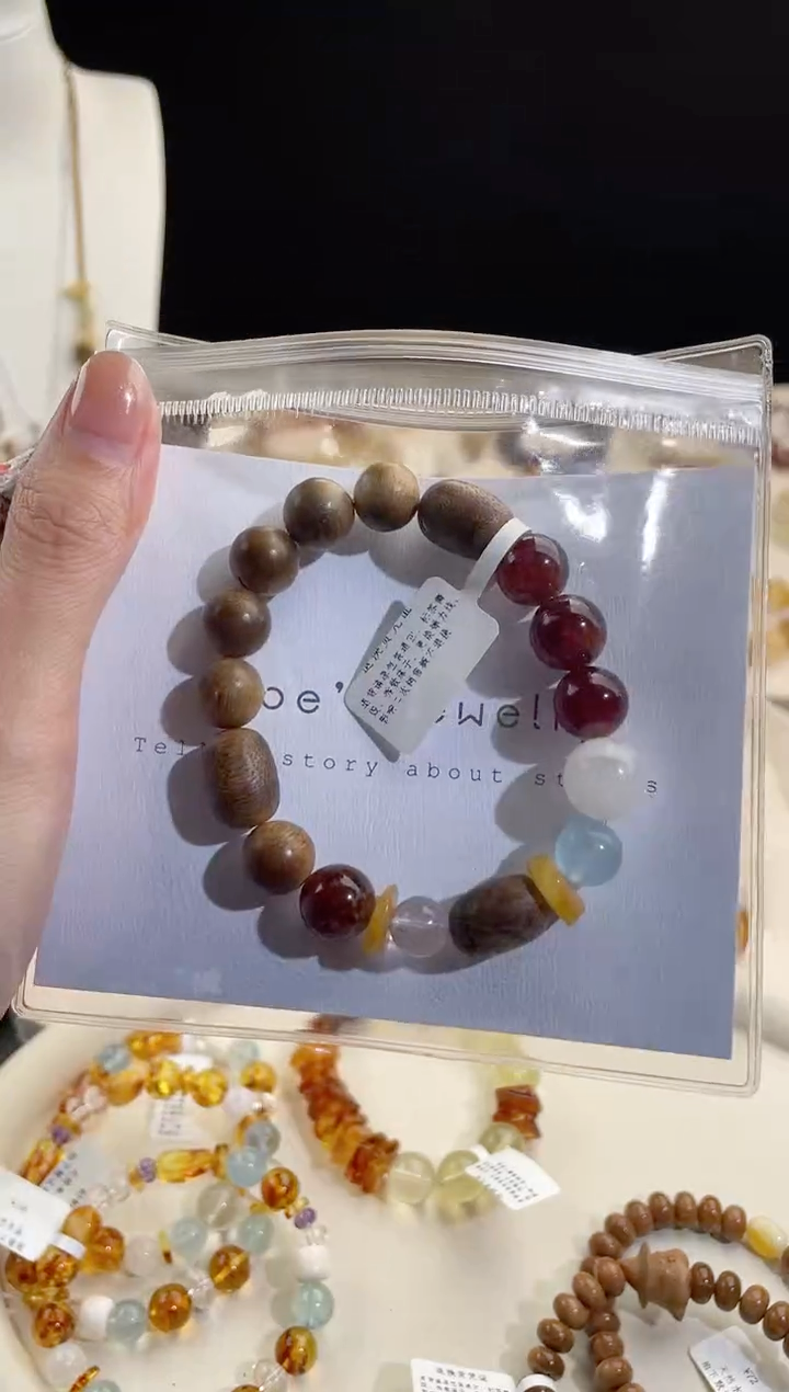 未镶嵌手串水晶小**福天然水晶多宝手串（拍2单，少拍不发货）