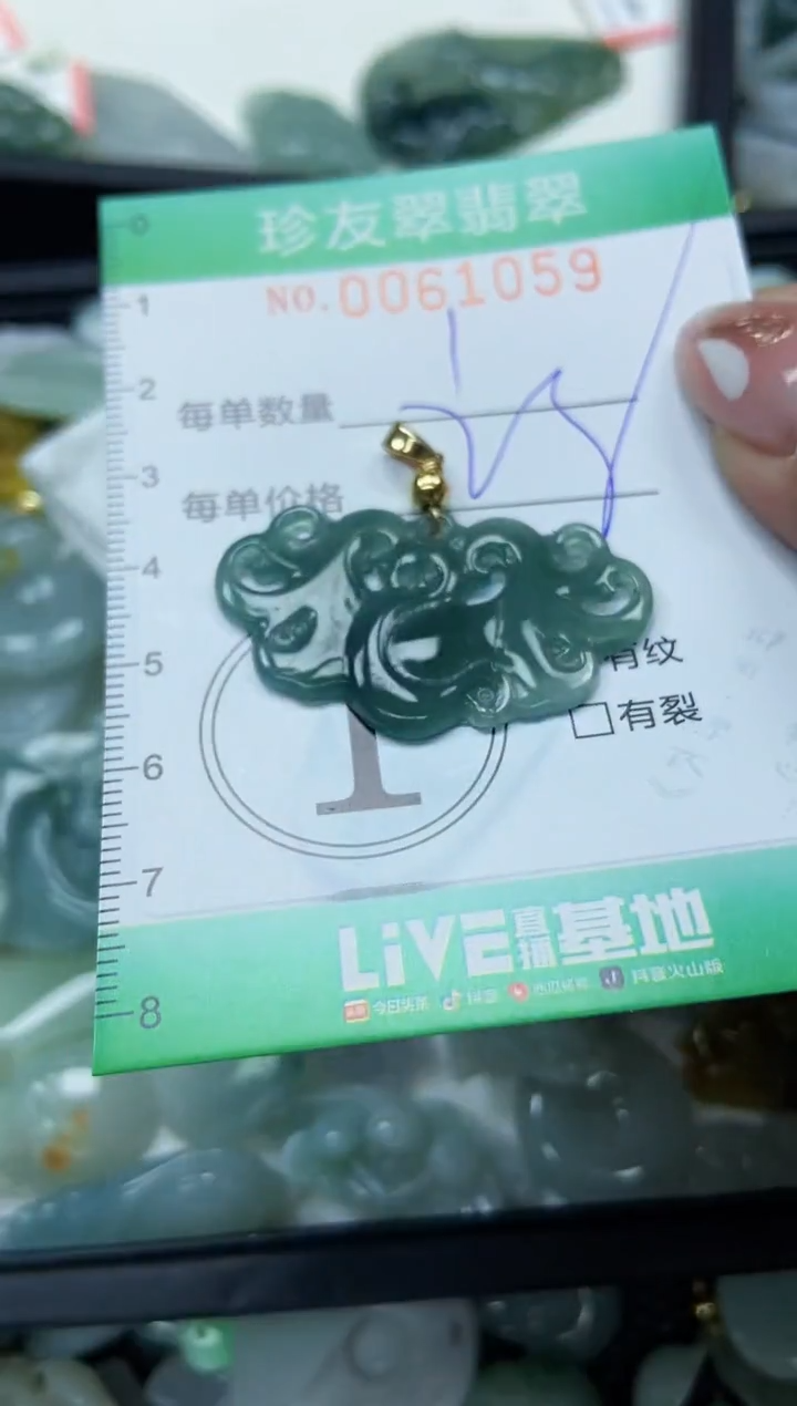 【闪购商品】翡翠颈饰未镶嵌闪购0061059