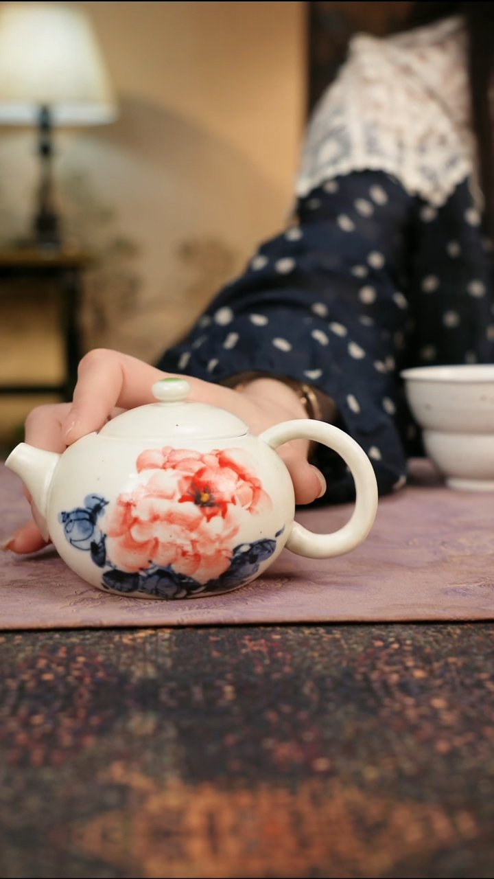 杯景德镇陶瓷杯碗柴烧多人