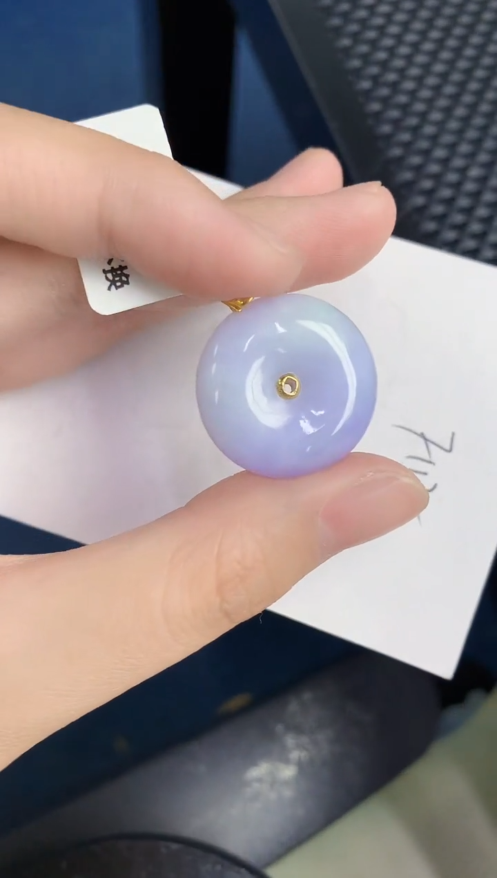 【闪购商品】翡翠颈饰18K金镶嵌0000000000