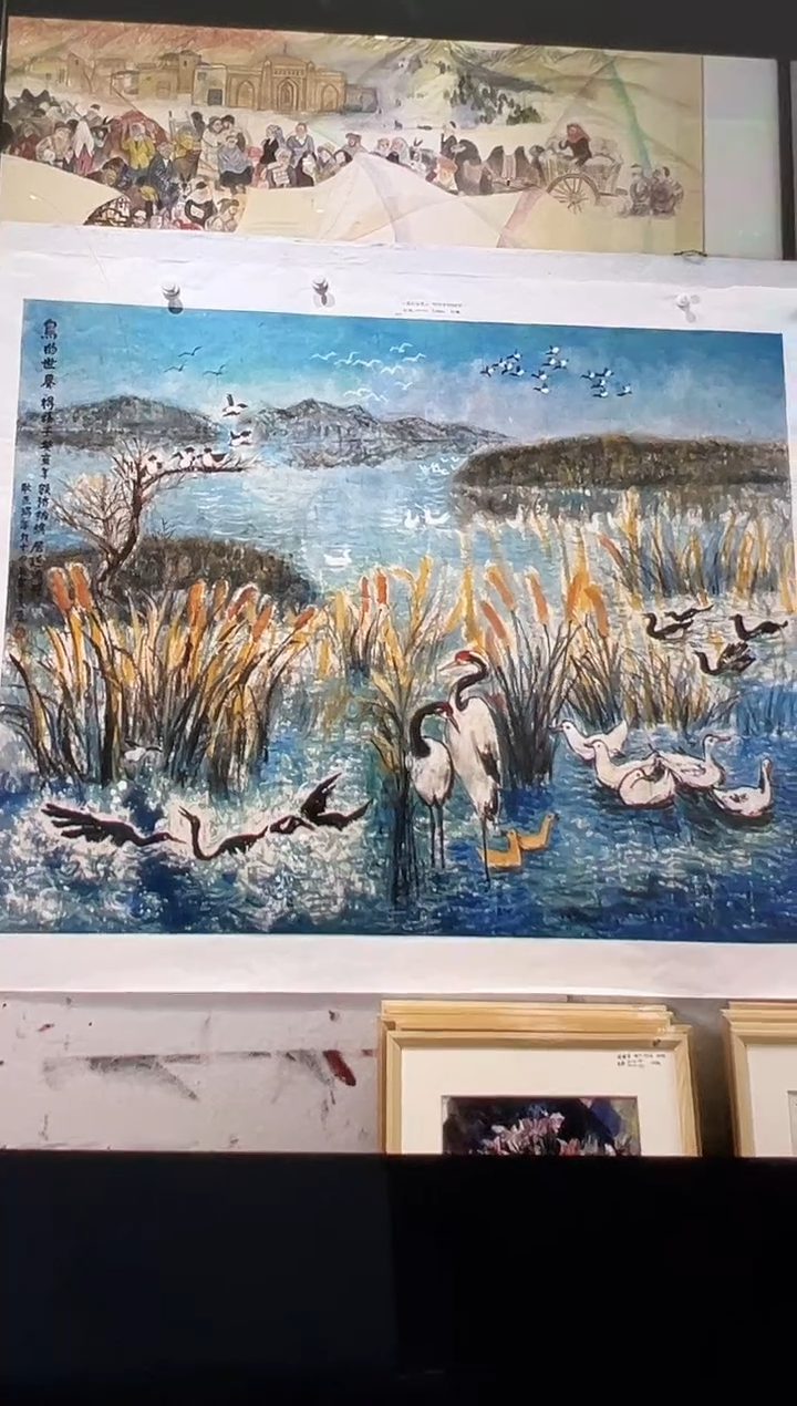 【闪购商品】版画耿玉琨限量作品亲签盖章版画S