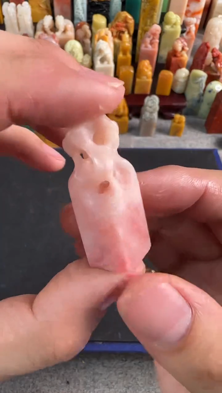 【闪购商品】青田石印石包一字7785