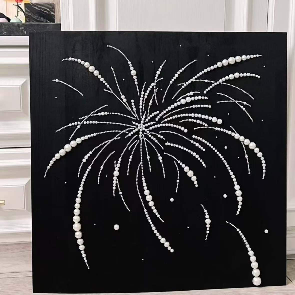 珍珠画DIY珍珠手工油画