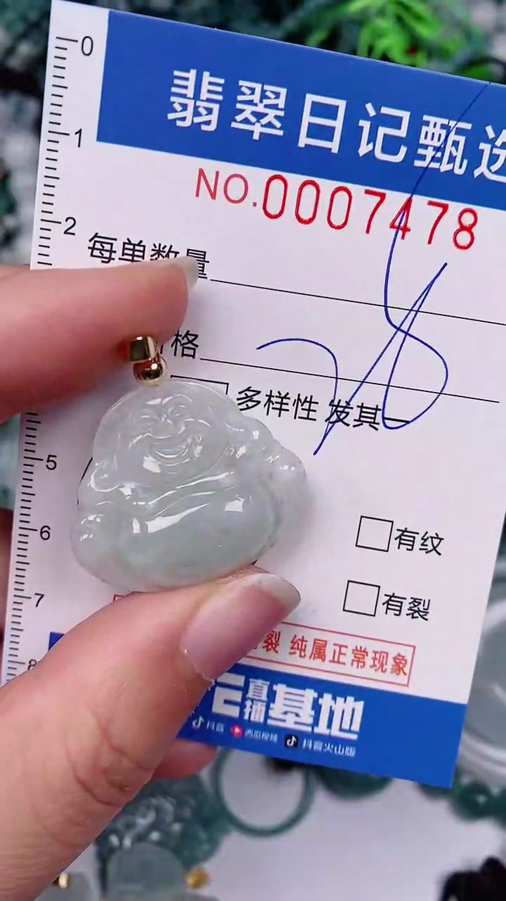 【闪购商品】翡翠颈饰未镶嵌00007478