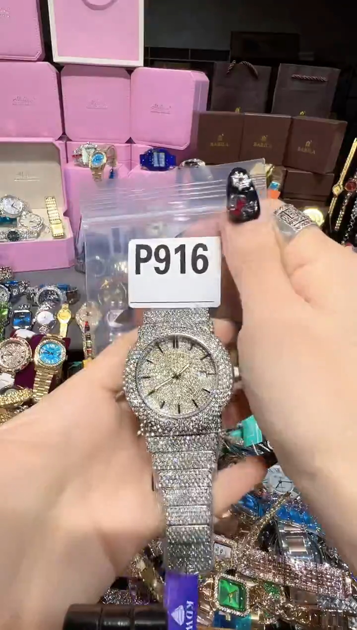 石英机芯不锈钢不锈钢直播定闪专用