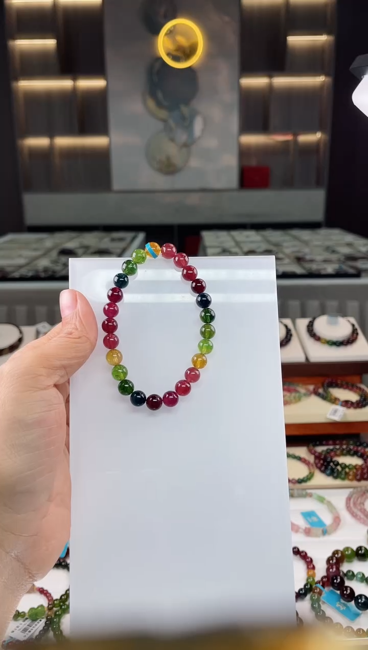 【闪购商品】碧玺单圈手串未镶嵌（多样性发一条）Q