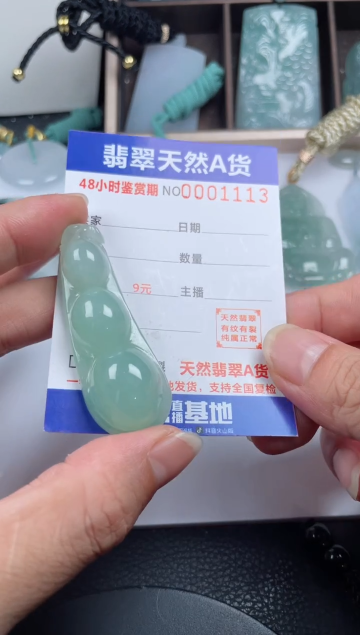 颈饰未镶嵌翡翠             