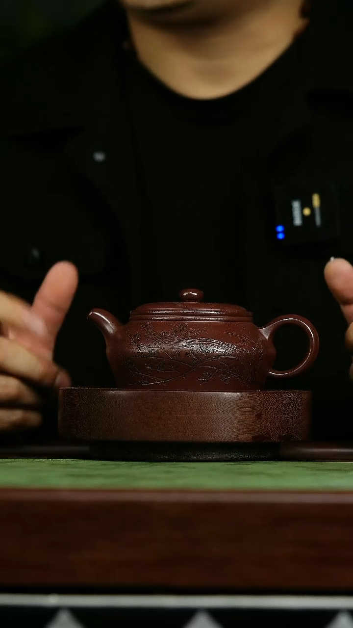 茶壶紫砂e25石红曼淑