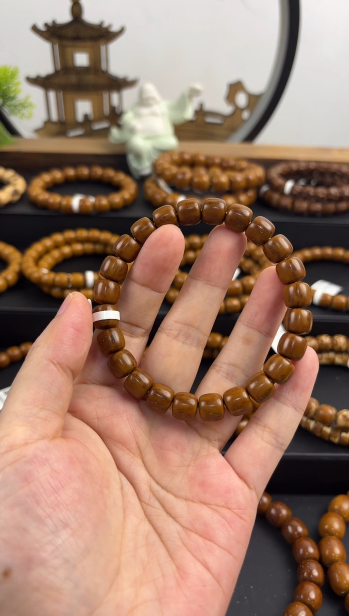 紫金鼠手串三*紫金鼠毕业实心老型9.5