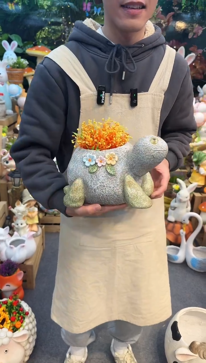 户外花园庭院花盆&00&