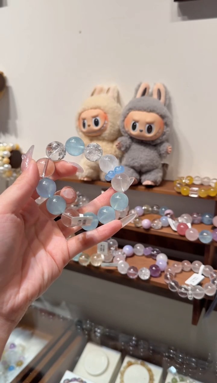 水晶手串未镶嵌）拍4单发一串 拍1单发单珠 多样性发货