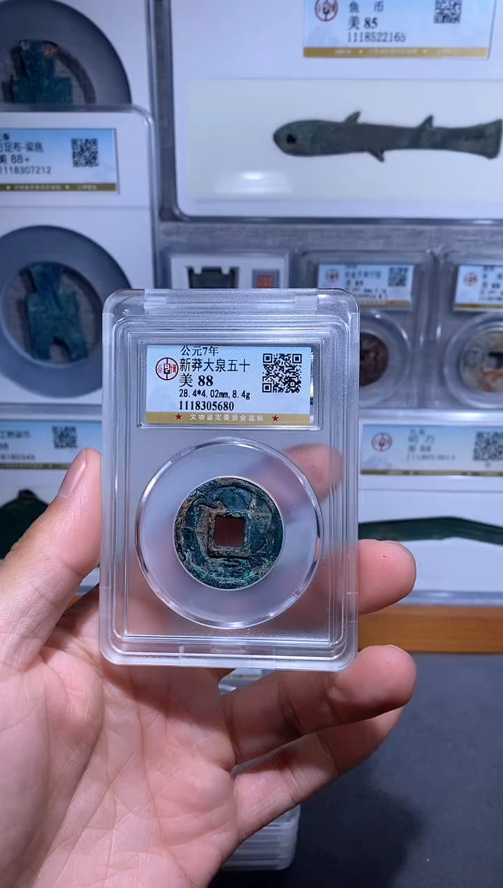 【闪购商品】铜品泉 新莽大泉五十一枚