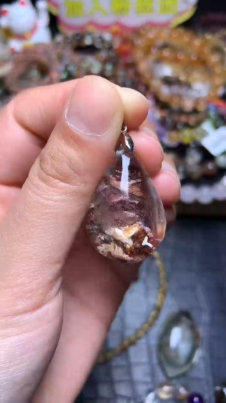 【闪购商品】水晶吊坠(赠链)未镶嵌99