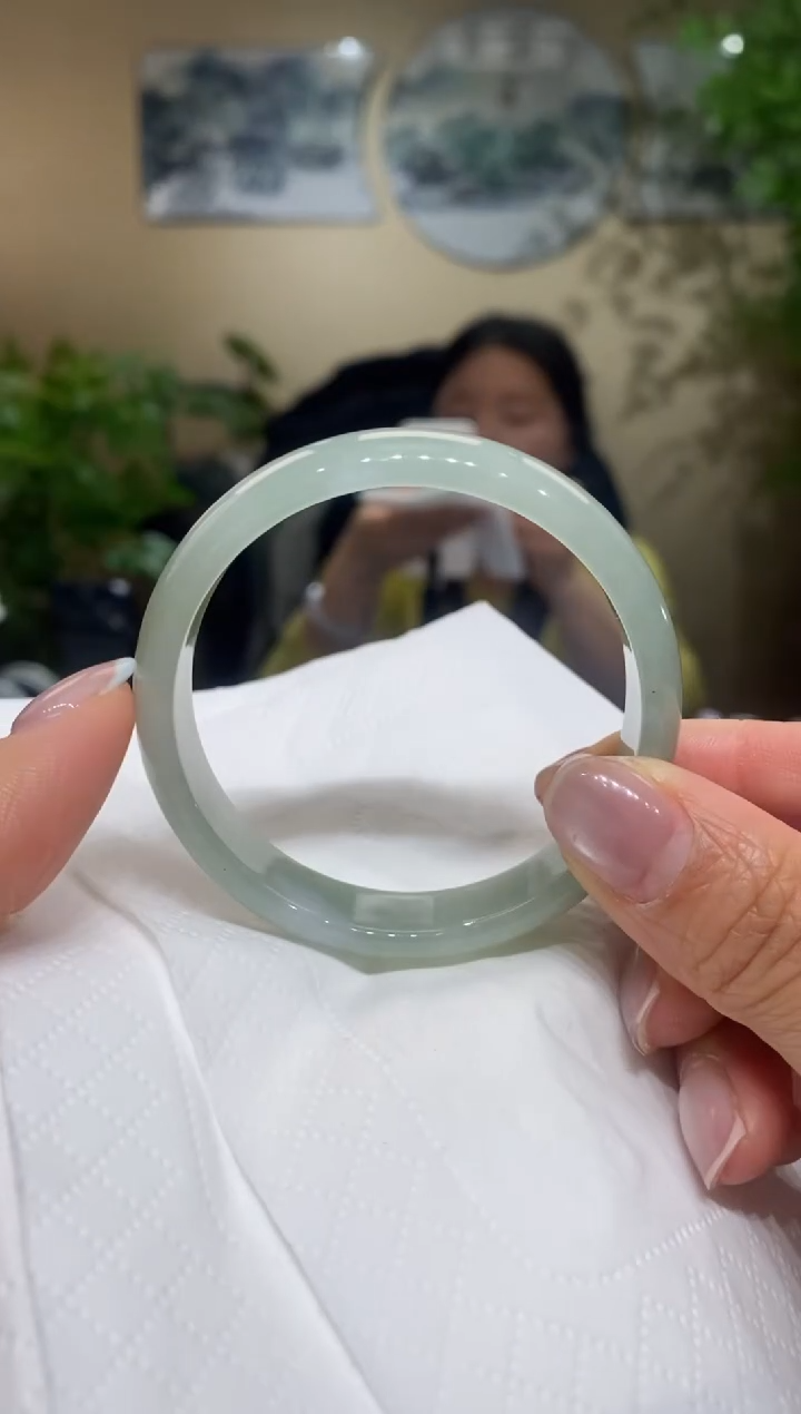 【闪购商品】翡翠手镯未镶嵌翡翠51-52