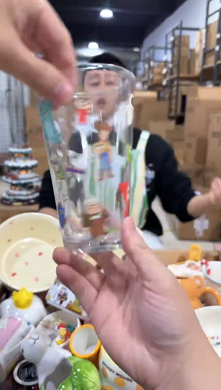 瓷片皮克斯合集玻璃杯