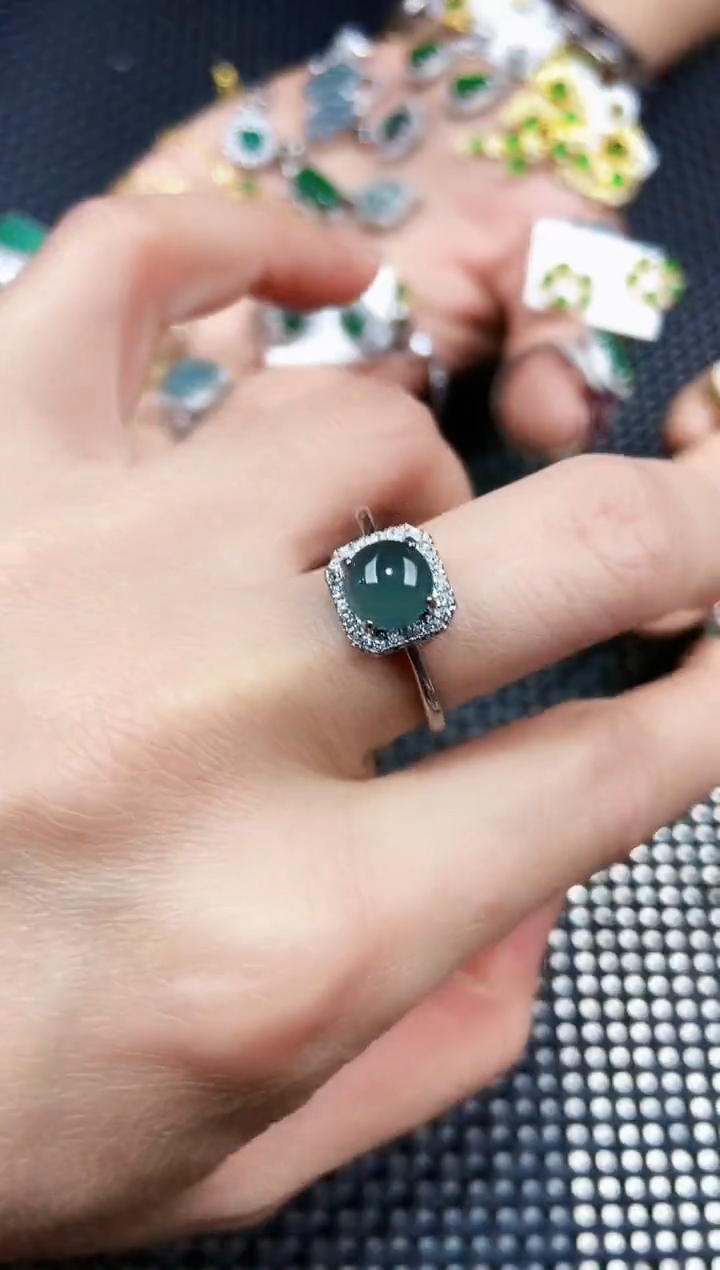 【闪购商品】翡翠戒指未镶嵌111111111