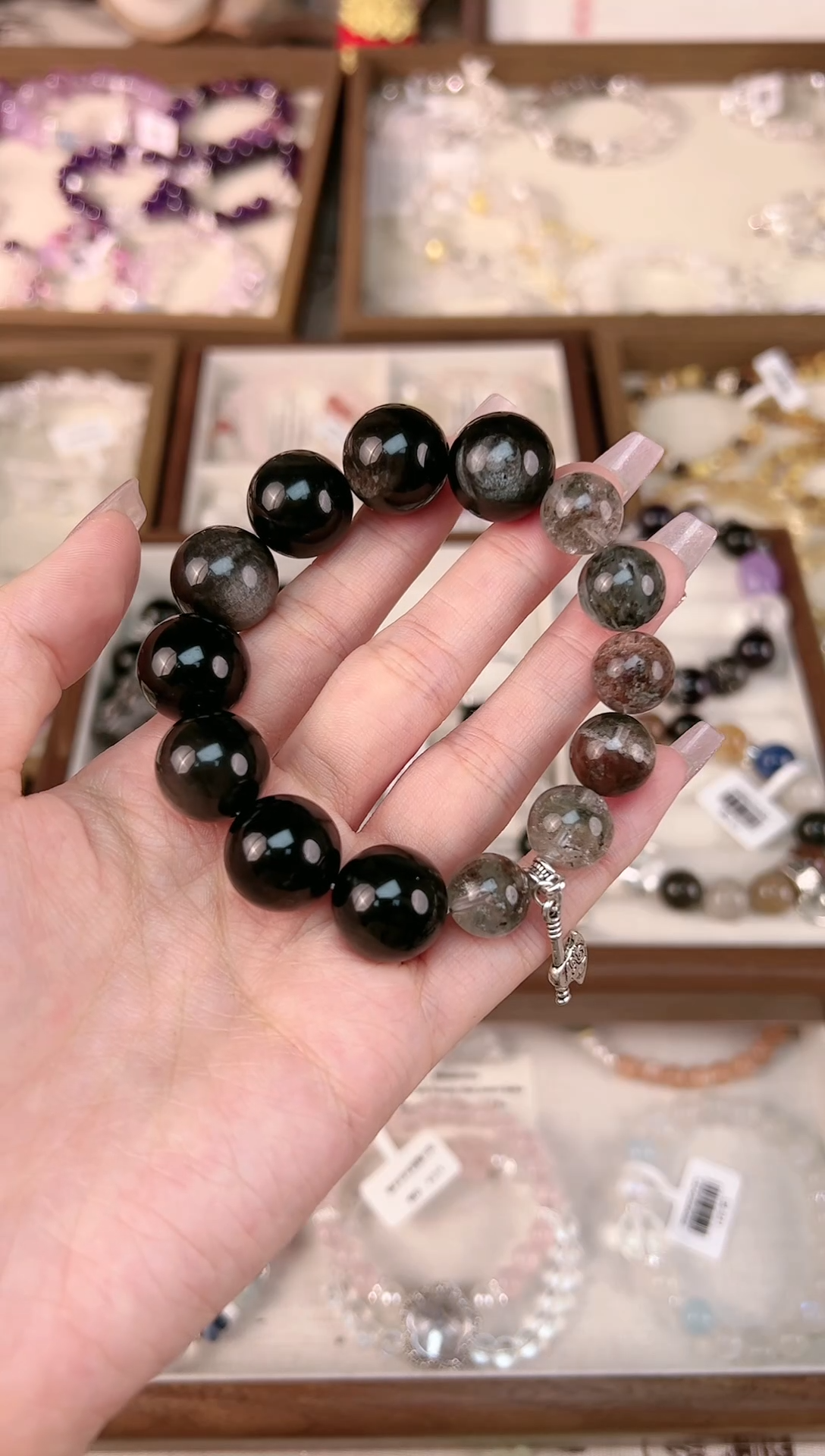 【闪购商品】水晶手串未镶嵌天然水晶 多样性发货发其一 颜色微差