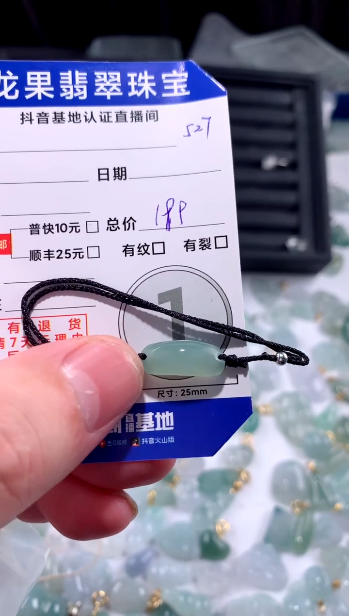 【闪购商品】翡翠颈饰未镶嵌手牌527