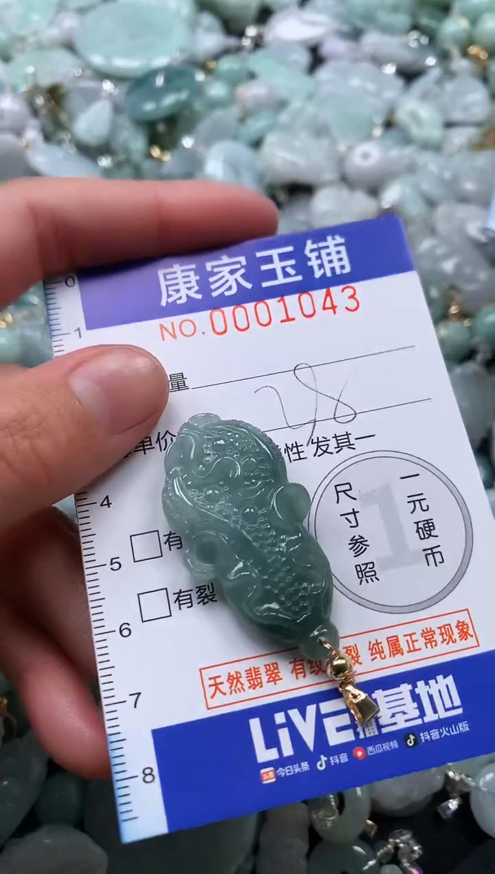 颈饰未镶嵌翡翠1043