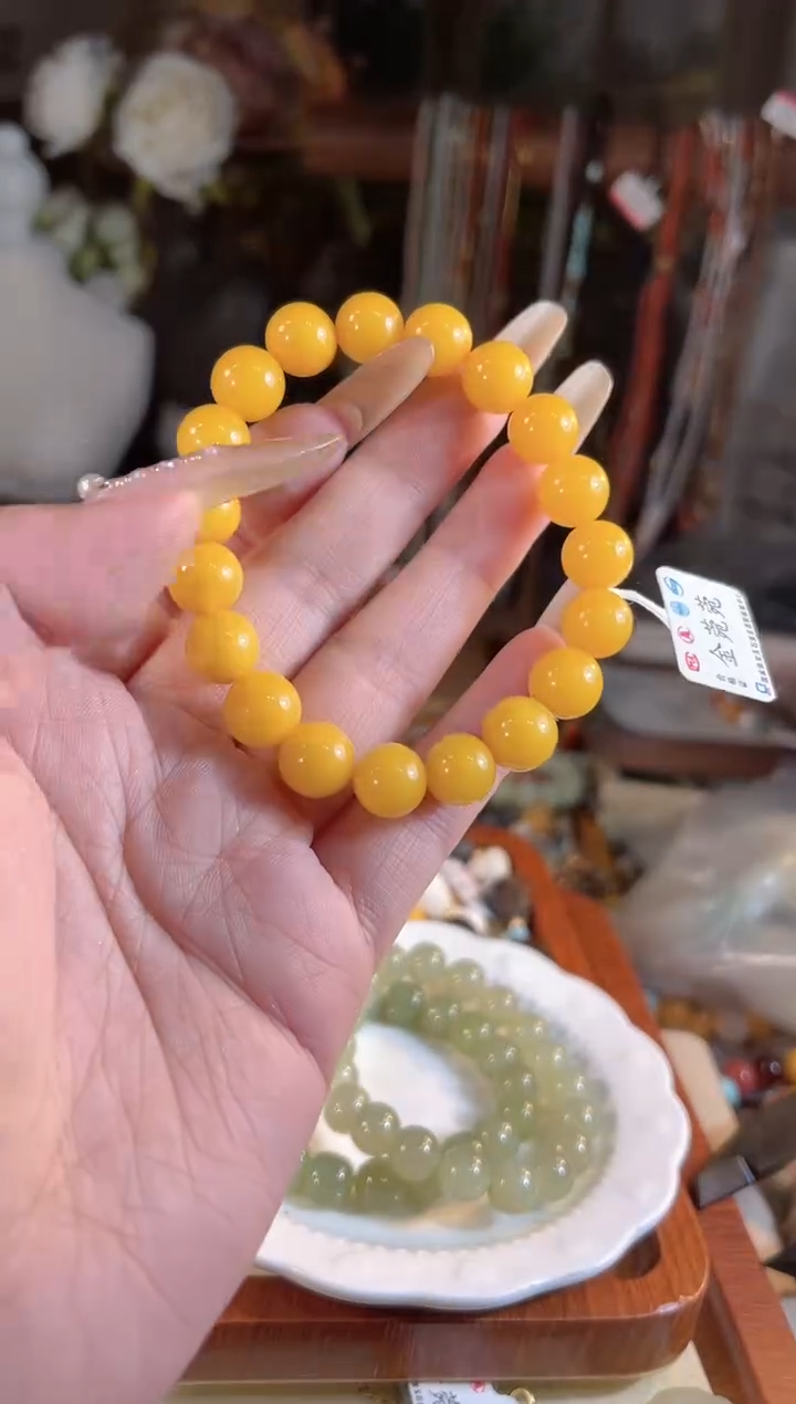 【闪购商品】蜜蜡手链未镶嵌多样性发货其一