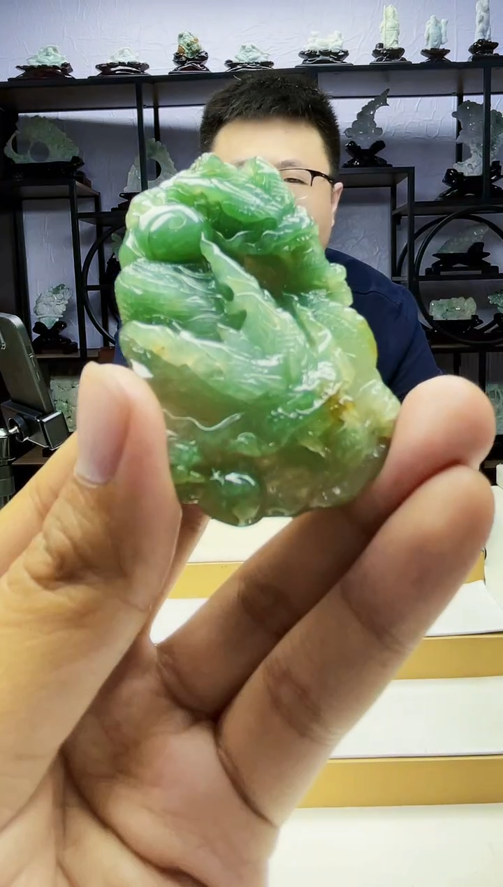 【闪购商品】定制翡翠未镶嵌毛货02200030