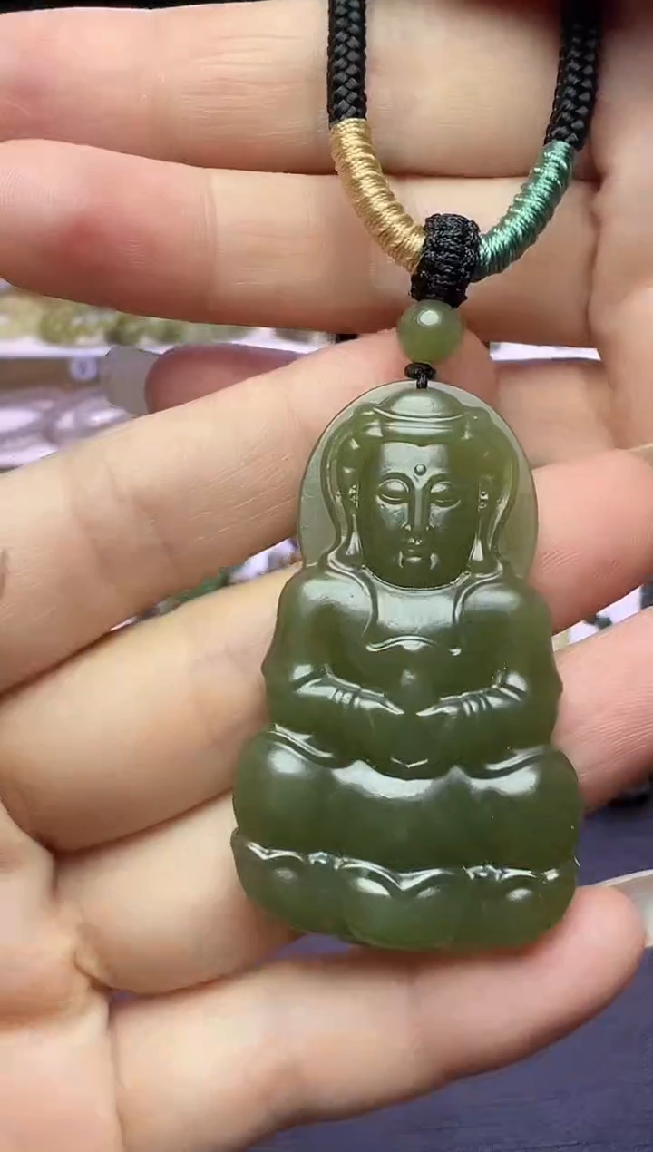 颈饰未镶嵌和田玉11号链接卡50*30*6mm