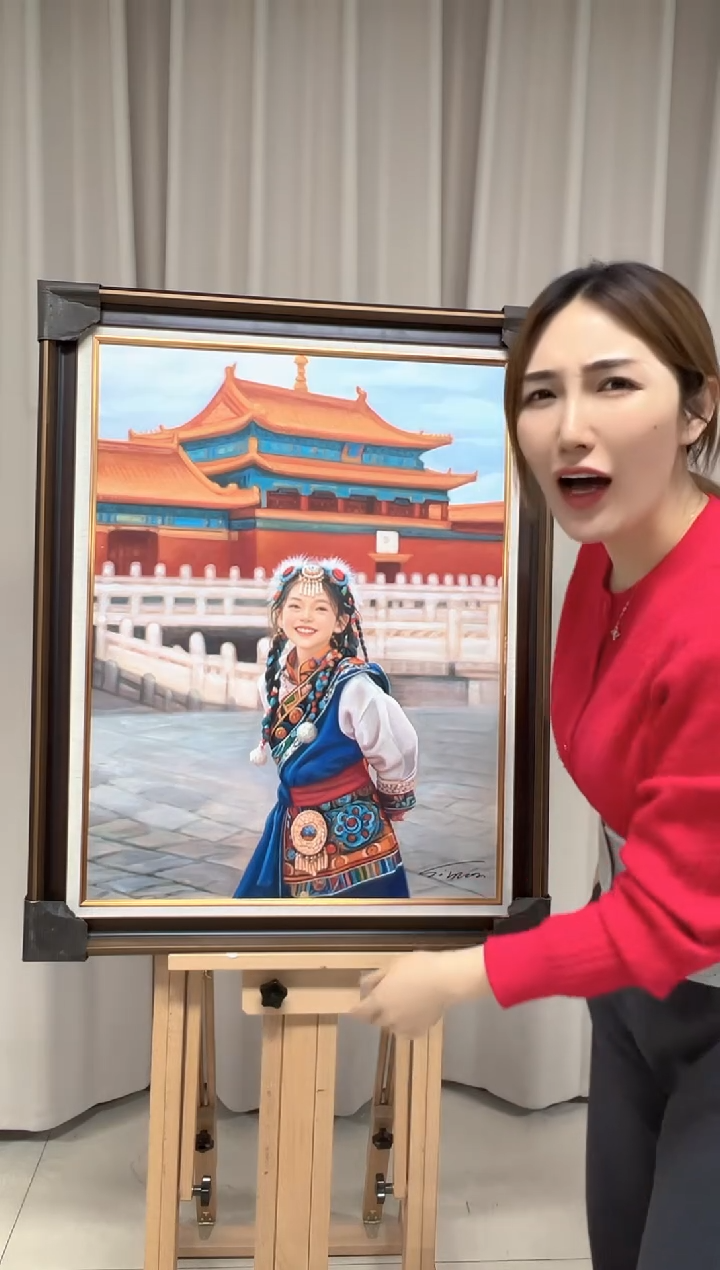 【闪购商品】绘画陶宗健-60*80-人物油画