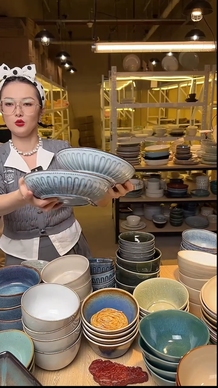 瓷111外贸尾货窑变釉下彩默认微瑕