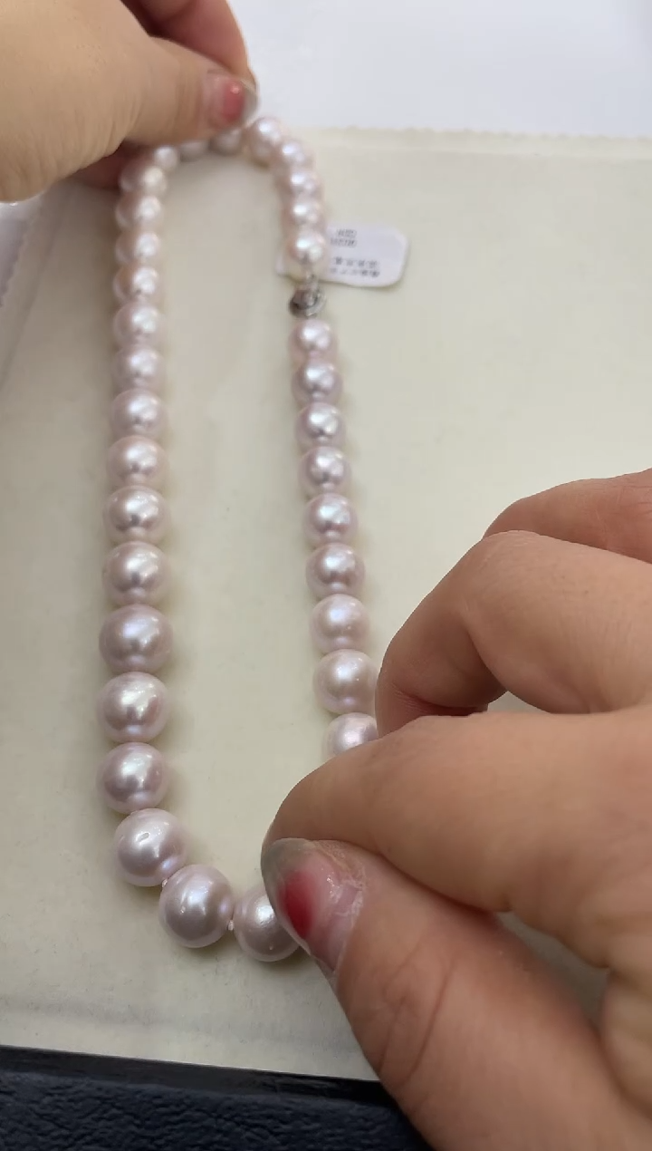 【闪购商品】淡水珍珠颈饰未镶嵌淡水满珠项链