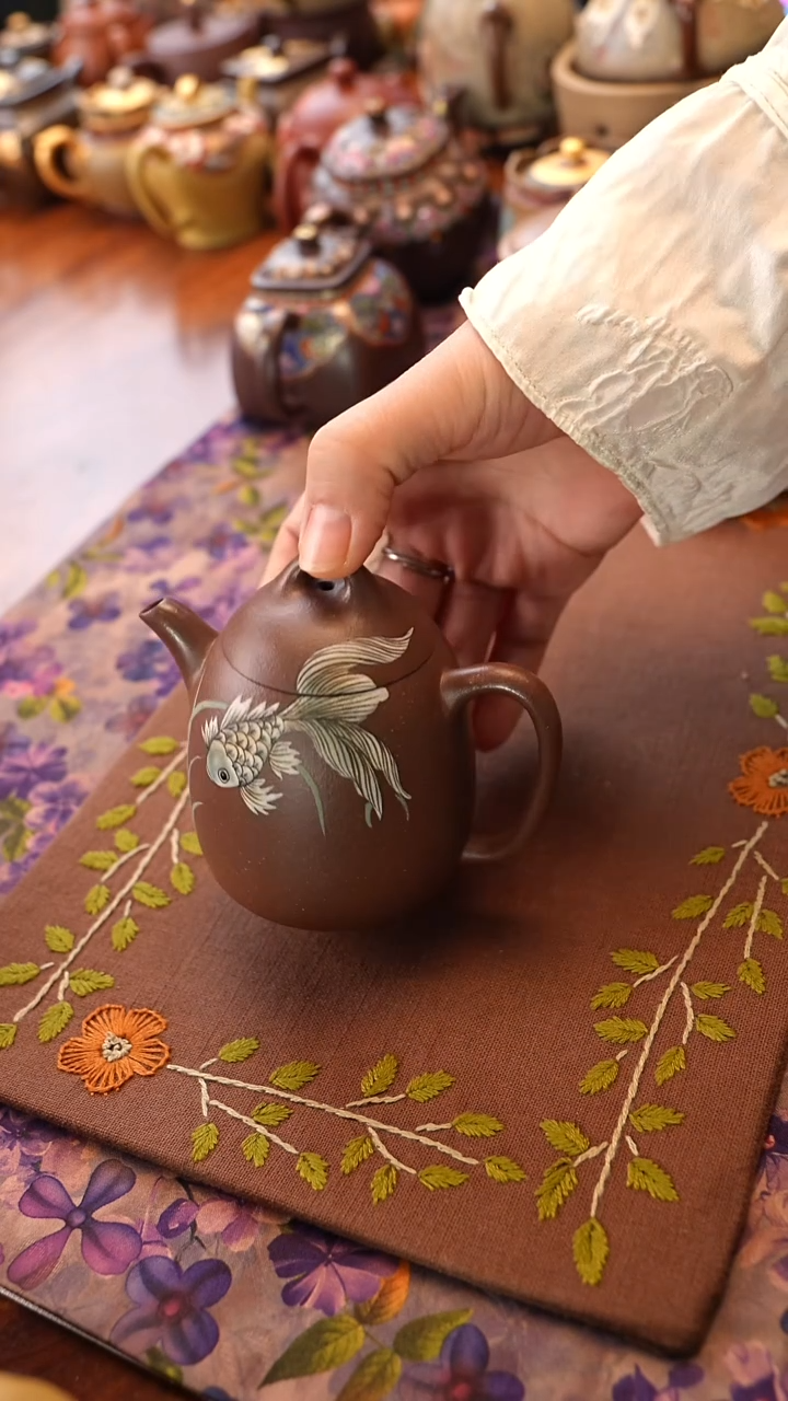 茶壶紫砂天青秦权