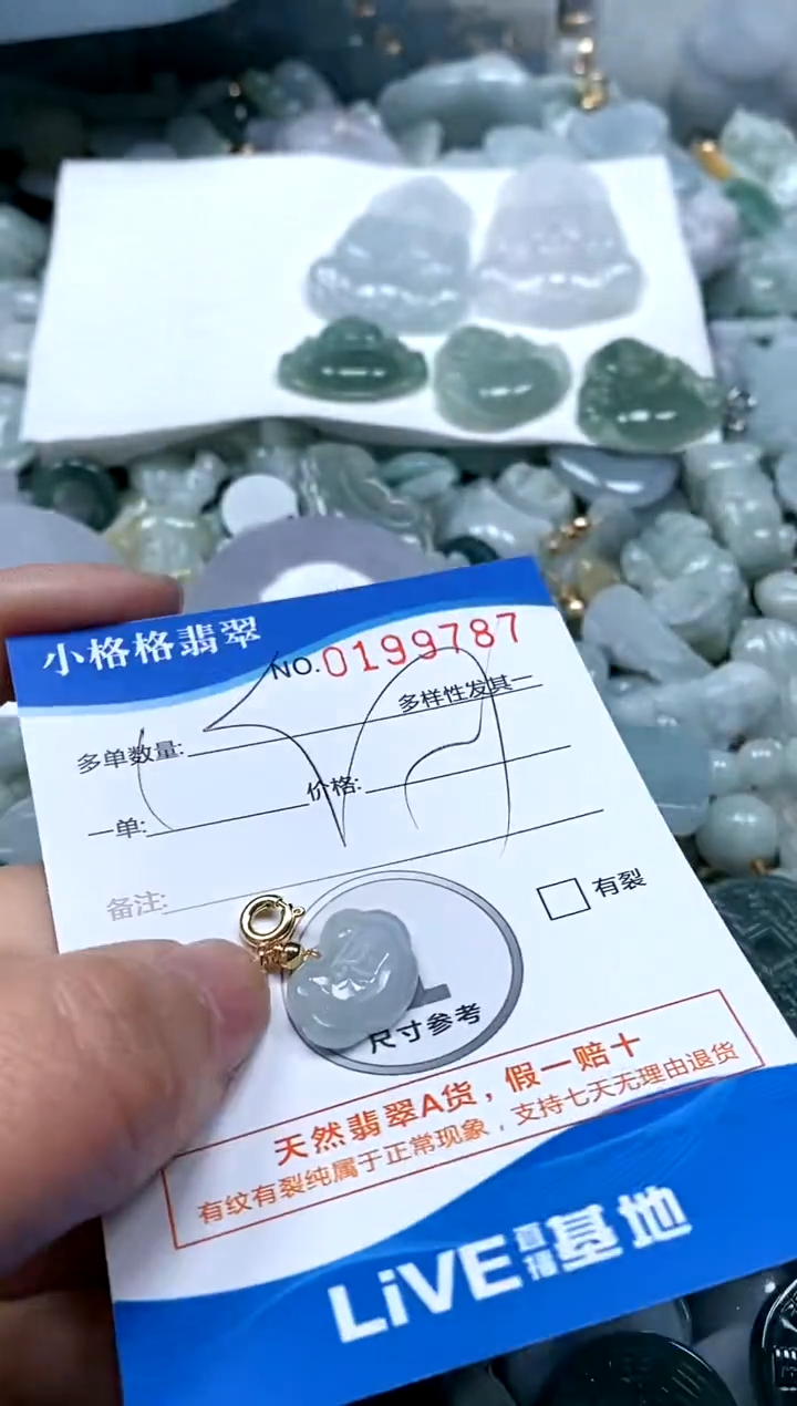 【闪购商品】翡翠颈饰未镶嵌闪购商品0199787