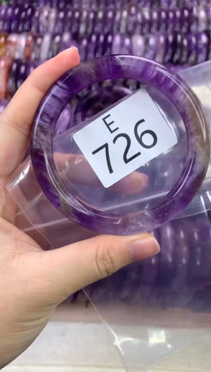 【闪购商品】水晶水晶手镯E未镶嵌726-60