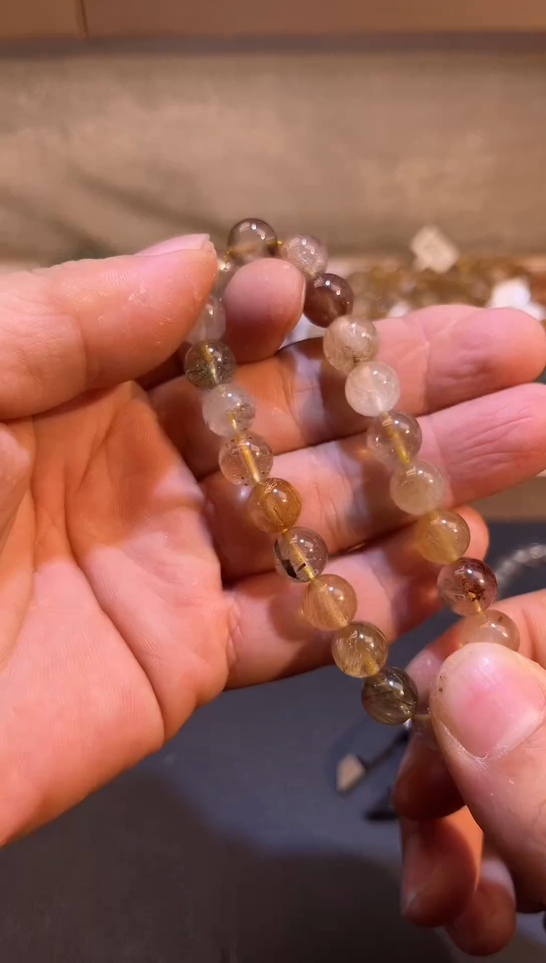 未镶嵌手串水晶SJ-192发晶手串