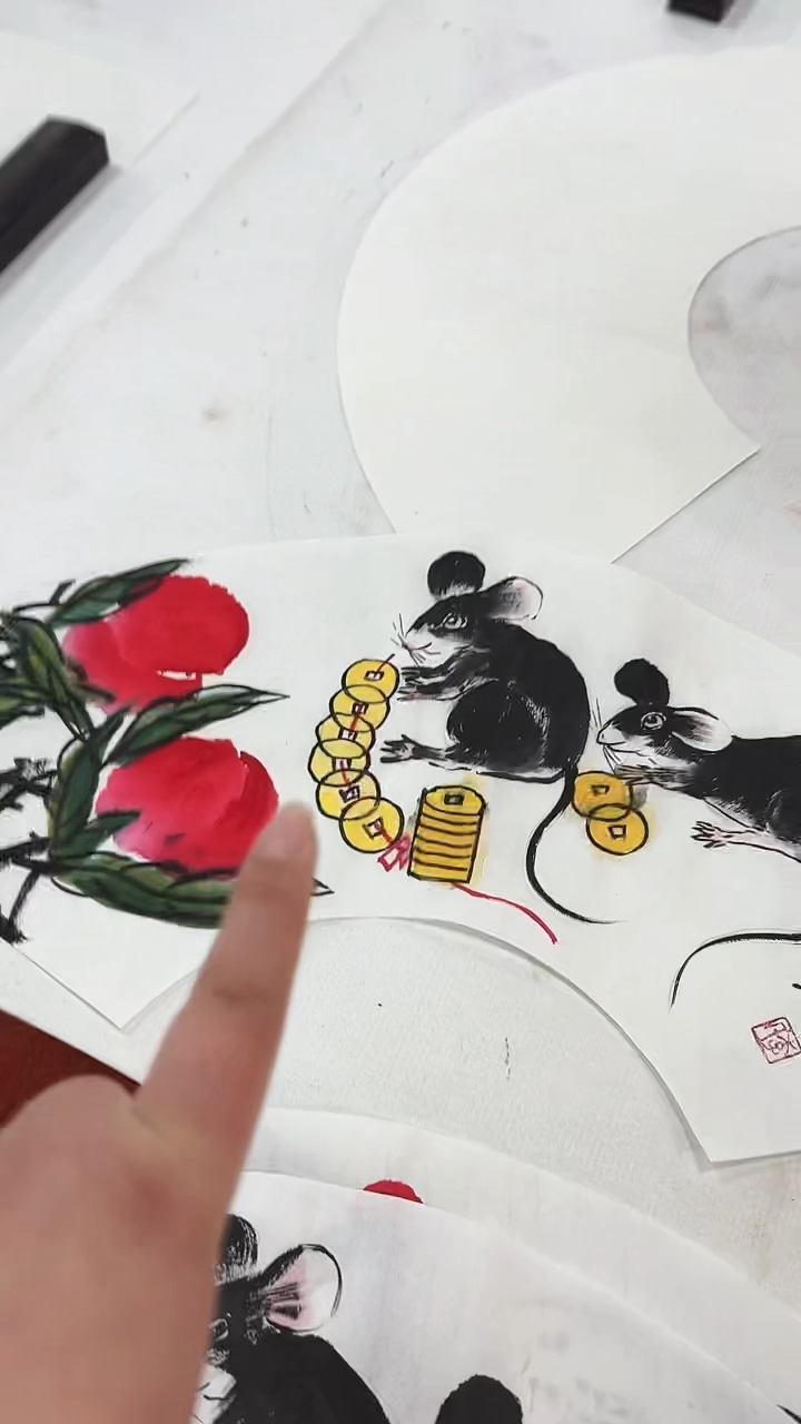 国画李火庆/国画/花鸟