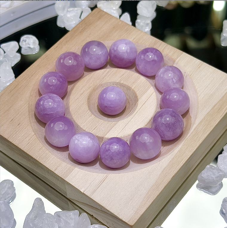 7A天然紫锂辉组合优雅精美diy串珠【颗装】多样性发一