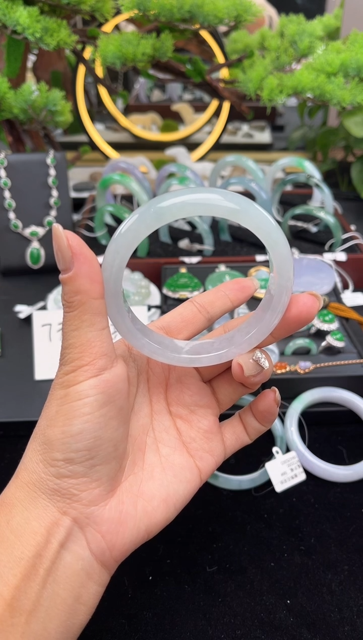 未镶嵌手镯翡翠手镯