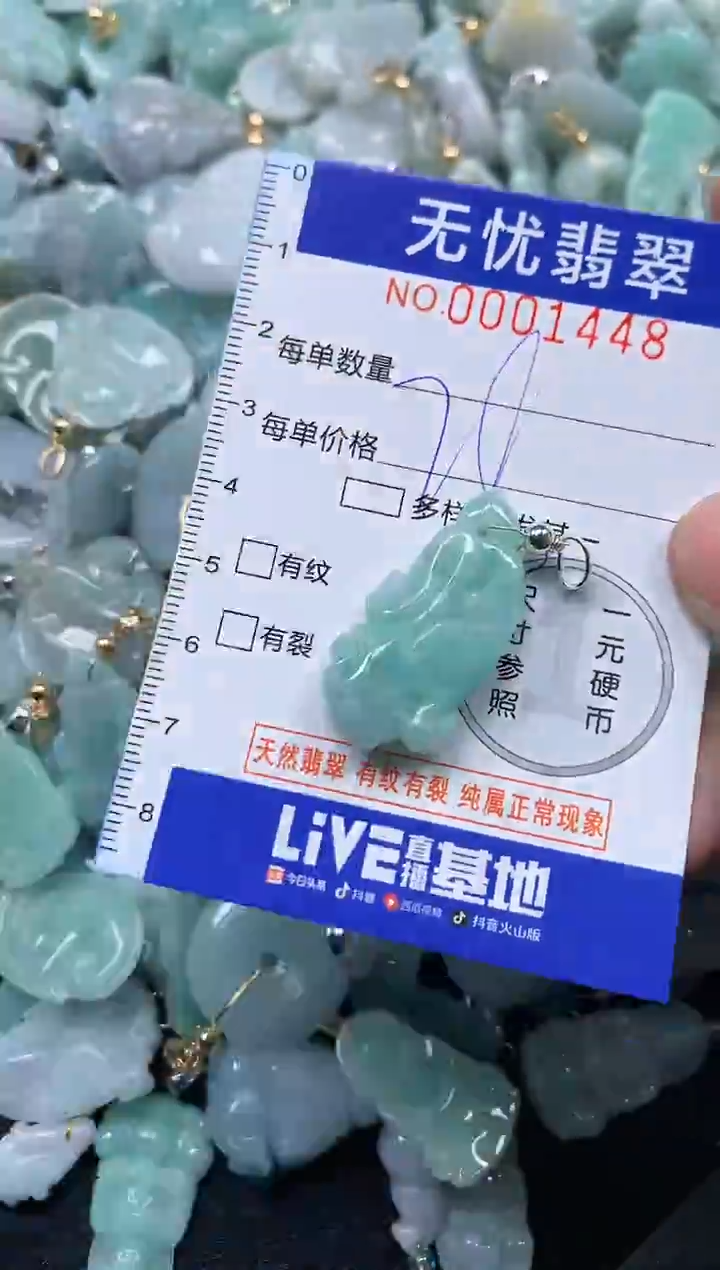 颈饰未镶嵌翡翠1448