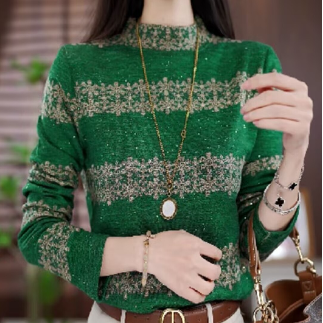 【运费补贴】半高领德绒打底衫女冬季长袖大码胖mm遮肉显瘦保暖小衫