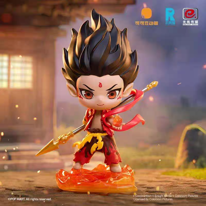 POPMART泡泡玛特哪吒之魔童闹海天生羁绊潮玩摆件手办女礼物